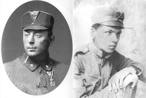 Австро-венгерские «сечевые стрельцы» в «мазепинках»,
1915-1917 гг.