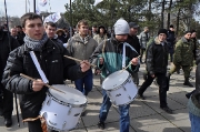 «Русский блок» в центре Николаева устроил «антисвободовский» марш