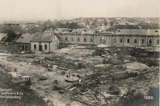 Руины крепости Осовец, 1915 г. © Public Domain