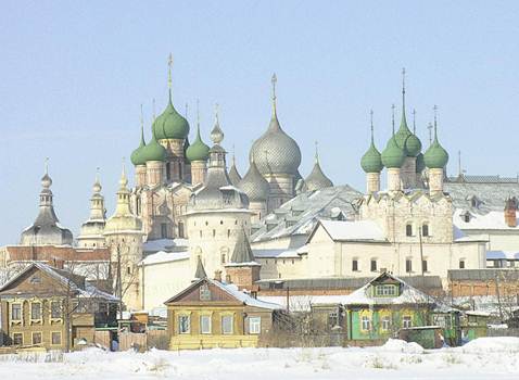 Ростов Великий. Первым княжением Ярослава Мудрого был именно этот город в земле племени мерян