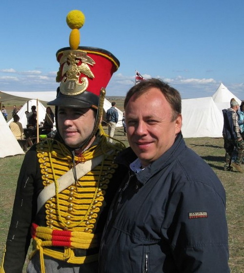 Бизнесмен-коллекционер Алексей Шереметьев —
один из главных спонсоров «Альминского дела». Фото
автора